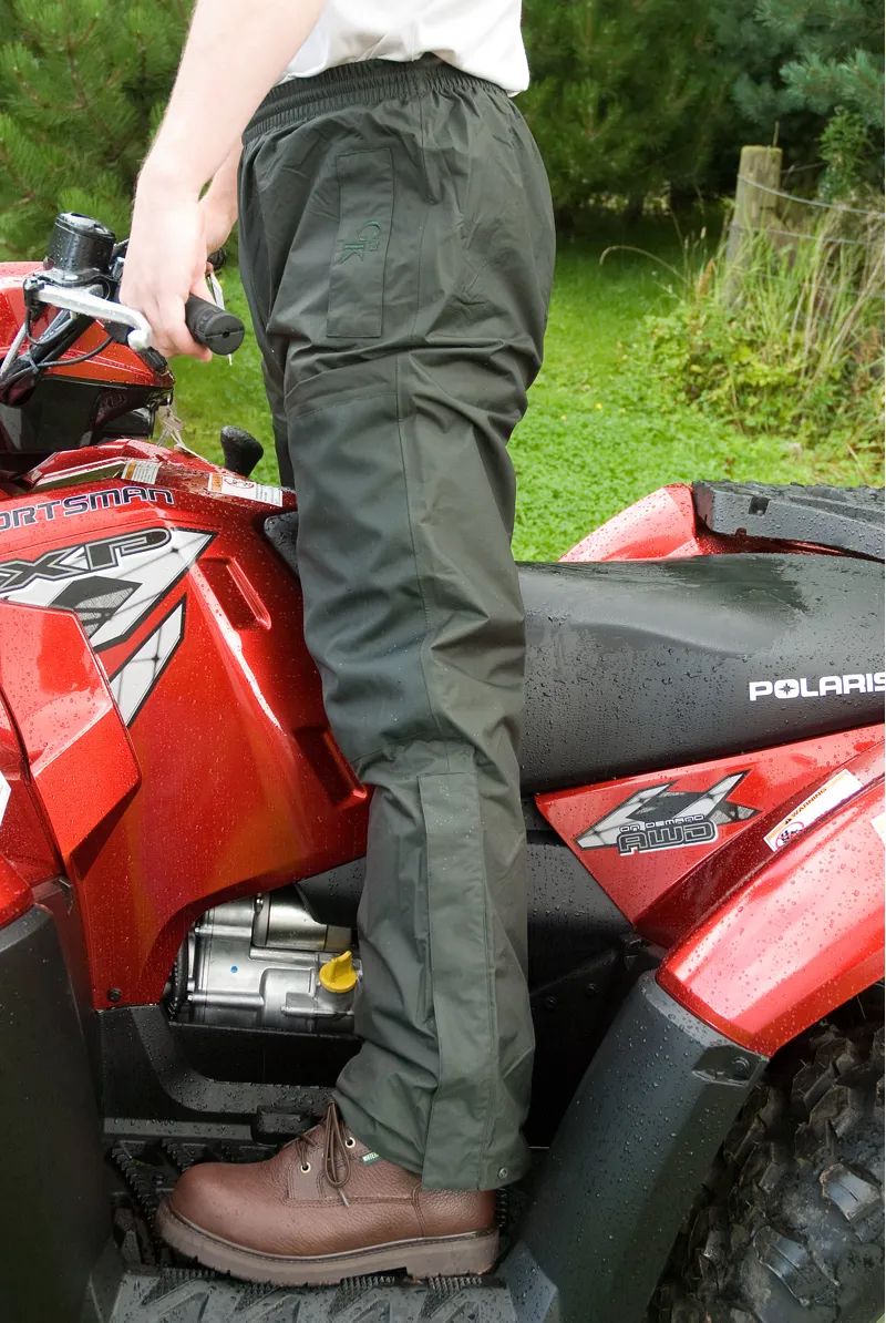 Hoggs Of Fife King II Waterproof Trousers - Green-3